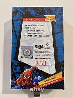 2023 Niue Spiderman Chibi PF70 First Releases NGC Marvel 1 Oz Silver Proof Coin