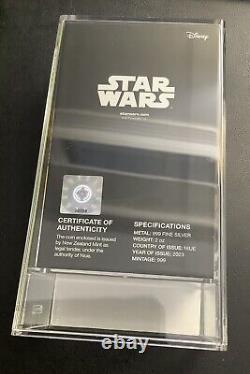 2023 Niue Star Wars Jabba The Hutt Mega Chibe Special Release $5 2 oz Silver OGP