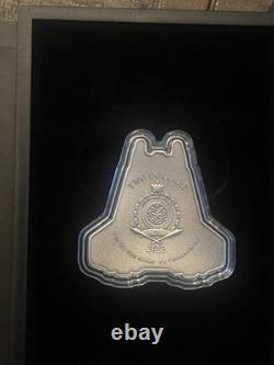 2023 Niue Star Wars Mandalorian Bo-Katan's Gauntlet Starfighter 1 oz Silver Coin