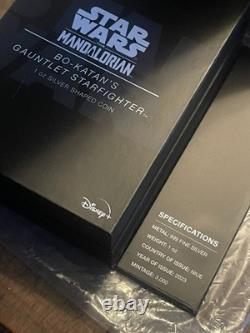 2023 Niue Star Wars Mandalorian Bo-Katan's Gauntlet Starfighter 1 oz Silver Coin