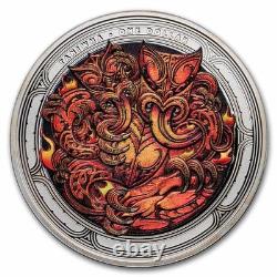 2024 2026 New Zealand 3-Coin Silver Taniwha Proof Set