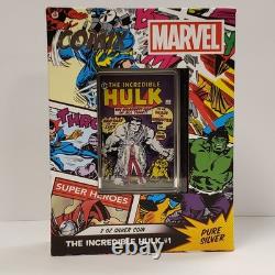 2024 $5 Niue 2 oz. 999 Silver Incredible Hulk Marvel New Zealand OMP Q5426