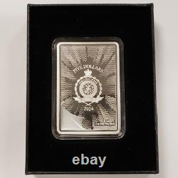 2024 $5 Niue 2 oz. 999 Silver Incredible Hulk Marvel New Zealand OMP Q5426