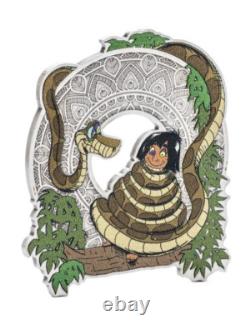 2024 Agoro by New Zealand Mint Disney Jungle Book Kaa 1 oz Colorized Silver Coin
