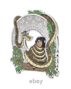 2024 Agoro by New Zealand Mint Disney Jungle Book Kaa 1 oz Colorized Silver Coin