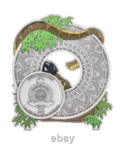 2024 Agoro by New Zealand Mint Disney Jungle Book Kaa 1 oz Colorized Silver Coin