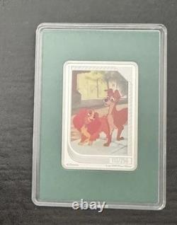2024 Disney Trading Coin Emerald Lady And The Tramp #113/250