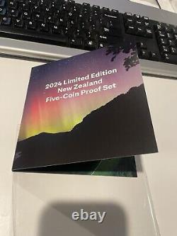 2024 Limited Edition New Zealand Five-Coin Proof Set- mintage 500