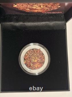 2024 New Zealand 1 Oz Silver Coin Cave Taniwha