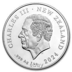 2024 New Zealand 1 oz Silver Colorized Dwelling Taniwha Cave