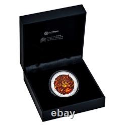 2024 New Zealand 1 oz Silver Colorized Dwelling Taniwha Cave