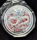2024 New Zealand 3oz Silver Colorized Year Dragon Coin