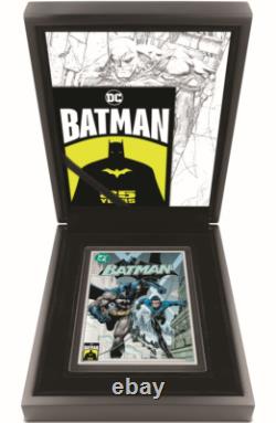 2024 New Zealand Mint DC Batman 85th Anni. #615 Comic 5 oz Colorized Silver Coin