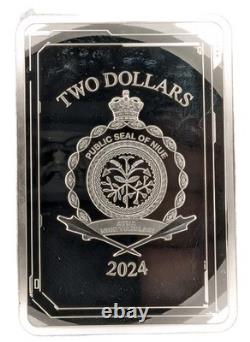 2024 New Zealand Mint Hasbro G. I. Joe Duke 1 oz Colorized Proof Silver Coin