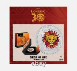 2024 Niue $2 THE LION KING Circle of Life 30th Anniversary NGC PF70 Pop 7