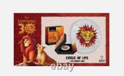 2024 Niue $2 THE LION KING Circle of Life 30th Anniversary NGC PF70 Pop 7