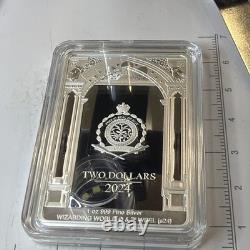 2024 Niue Harry Potter Magical Creatures Thestral 1oz Silver Proof Coin