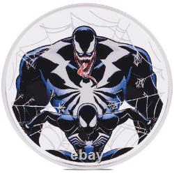 2024 Niue Marvel Venom Spiderman Villains 1oz 999 Silver Coin Mintage 2000