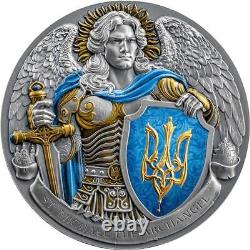 2024 Niue St. Michael The Patron of Kyiv 5 oz Silver Coin 500 Mintage