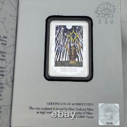 2024 Niue Tarot? The Star? 1 oz. 999 Silver Coin? Very Low #38/2000? NZ Mint