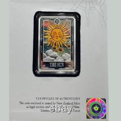 2024 Niue Tarot? The Sun? 1 oz. 999 Silver Coin? #1703/2000? NZ Mint