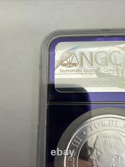 2024 Tokelau $5 Untamed Landscapes Crocodile Silver Coin NGC MS 69 Purple Core
