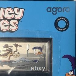 2025 Looney TunesT Roadrunner & Coyote 1oz Silver Proof Coin Great Find