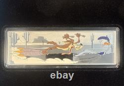 2025 Looney TunesT Roadrunner & Coyote 1oz Silver Proof Coin Great Find