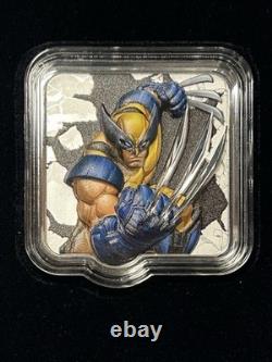 2025 Marvel Wolverine Slash 2 oz Silver Coin Agoro Niue Mintage 1000