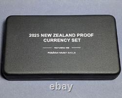 2025 New Zealand Proof 6 Coin Currency Set OGP COA STOCK