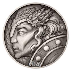 2025 Niue Mythological Figures Valkyrie 1 oz 999 Silver Antiqued Coin
