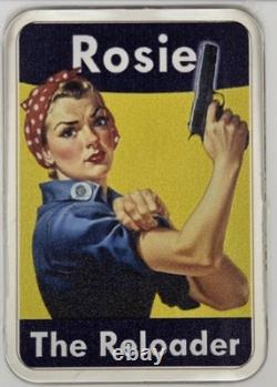 2025 Niue Rosie the Reloader NGC Reverse PF 70 Authentic 9mm Case head in Slab