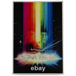 2025 Niue Star Trek The Motion Picture Movie Poster 1 oz 999 Silver Proof