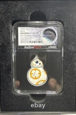 2025 Star Wars Film Series Star Killer NGC Reverse Proof Dual Case 70/70 S$1 BB8