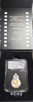 2025 Star Wars Film Series Star Killer NGC Reverse Proof Dual Case 70/70 S$1 BB8