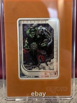 2026 Agoro MARVEL Hulk Topaz #119/150