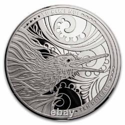 2026 New Zealand 5 oz Silver Proof North Shore Brown Kiwi