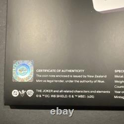 2026 Niue Batman Three Jokers #1 The Clown Silver Foil Coin New Zealand Mint