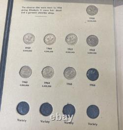 34 Coin SET 1933-1965 New Zealand 3 Pence Coins Rare 1935 John Bertrand Album