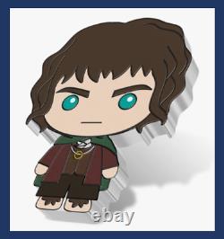 5 Niue Lord of the Rings Chibi Coin Frodo Baggins Samwise Gandalf Legolas Gollum