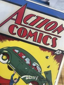 Action Comics #1 Superman Comic Book Silver Foil 35g. 999 Fine New Zealand Mint