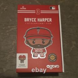 Agoro New Zealand Mint 2025 Bryce Harper 1 oz Silver Chibi Coin. 999 Fine