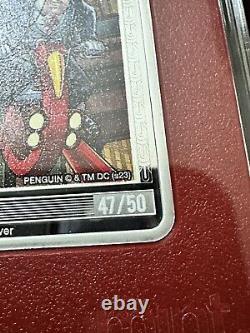 Batman /30 Penguin /50 2023 DC Comics Niue Trading Card Coin Silver Rare Limited