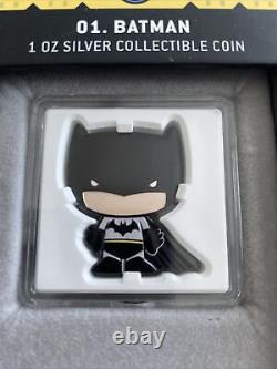 Chibi Batman Coin DC Comics 1oz. 999 Silver New Zealand Mint SOLD OUT