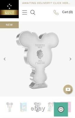 Chibi Coin Disney Series Minnie Mouse 1oz Silver SOLD OUT! Pre Sale