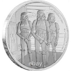 Classic Stormtrooper 1 oz. Silver Coin from New Zealand Mint