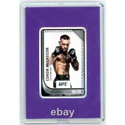 Conor McGregor 2024 $2 UFC Mint Trading Silver Coin Niue NZ Mint COA #04/20