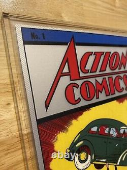 DC Action Comics Superman 35 Gram. 999 Silver Foil Poster 1.125oz 10x6 INVEST