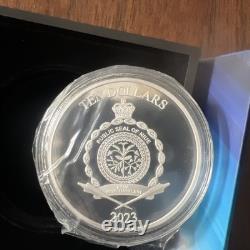 DC GREEN LANTERN (3 OZ) SILVER coin limited mintage of 1000 by NEW ZEALAND MINT