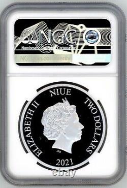 DISNEY PRINCESS MULAN 2021 NIUE 1oz SILVER COIN NGC PF70 FIRST RELEASES WithOGP